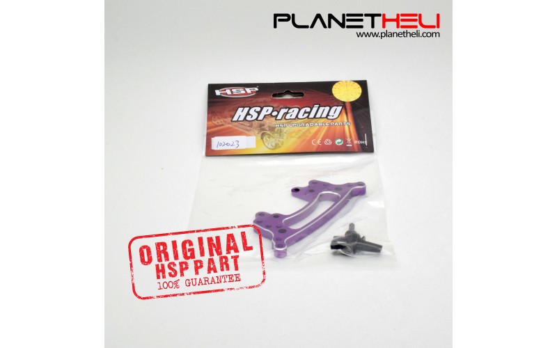 HSP Part Upagrade Rear Shock Tower Aluminum 102023 1:10 RC Racing Drift Car 